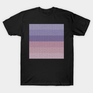 Painted Glass Lines Pastel Colors Purple Pink T-Shirt